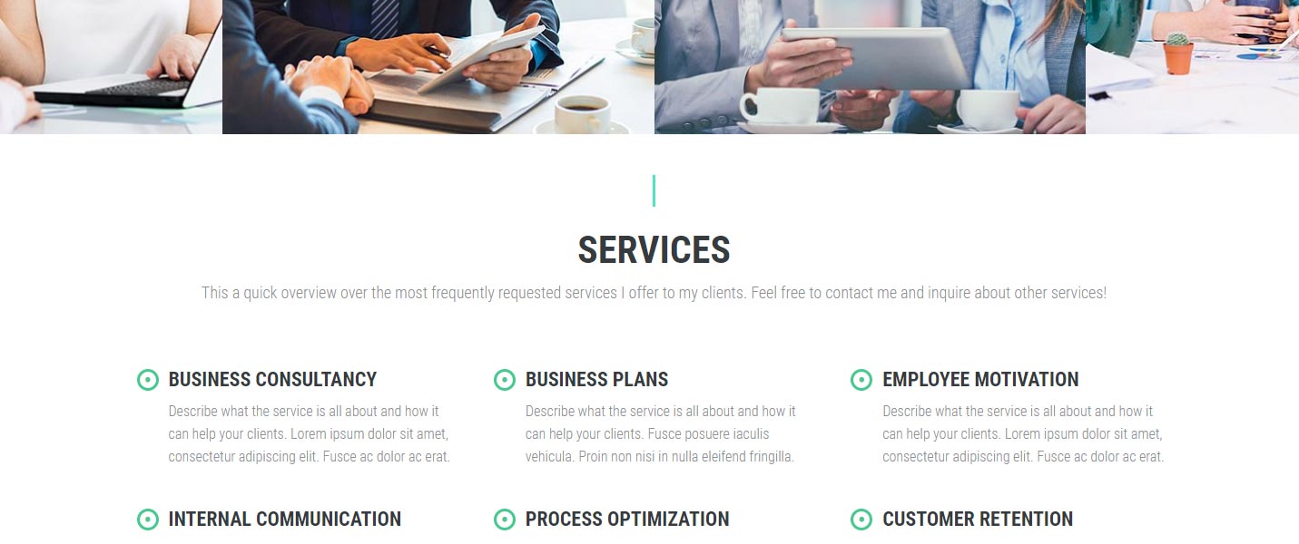 General Services section - VEVSoftware sites