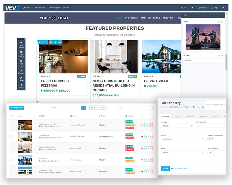 VEVSoftware Car Rental Software & Website