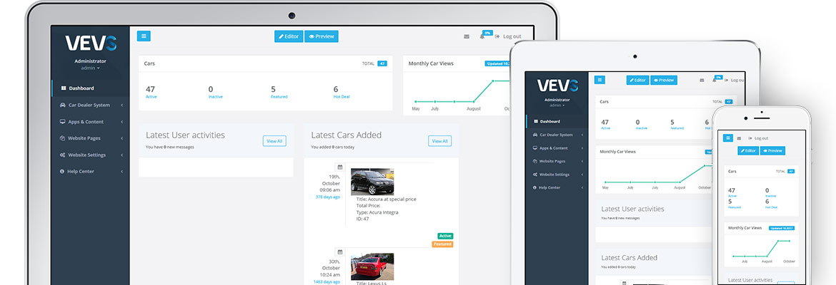 VEVSoftware New CMS