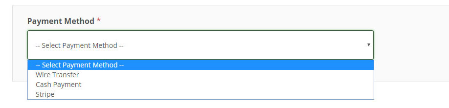 Stripe Payments with VEVSoftware Website Builder